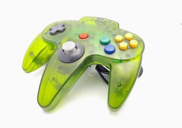 Mario64.nl: Controller Third Party Groen - iDEAL!, Ophalen of Verzenden, Gebruikt