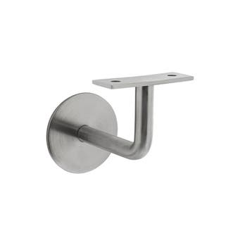 OUTLET Handlaufträger VA ma D.Wandplatte 60mm ger.Auflage, Ophalen of Verzenden, Nieuw