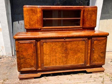 Credenza - Walnoot, Hout, fineer