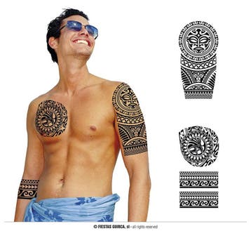 Neptattoo Maori, Verzenden, Nieuw, Feestartikel
