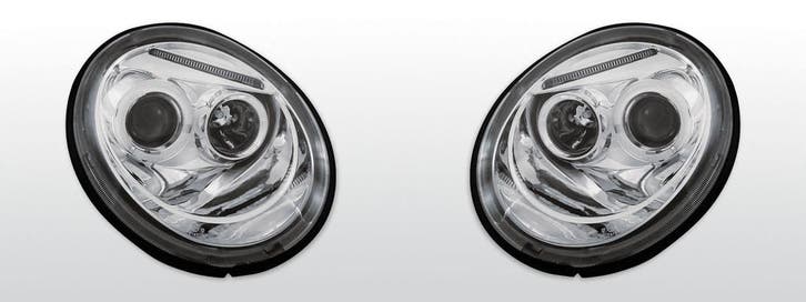 Koplampen Angel Eyes | geschikt voor Volkswagen Beetle 1998-, Auto-onderdelen, Verlichting, Nieuw, Volkswagen, Verzenden