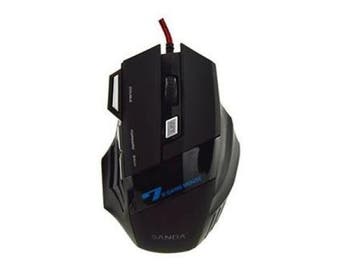 Veiling - SANDA 7D SD-2063 bedrade Gaming Muis, Nieuw