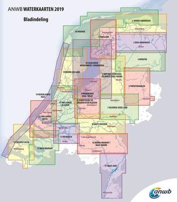 ANWB Waterkaart 19 Nederlandse Kust - ANWB 9789018046149, Verzenden, Gelezen, ANWB
