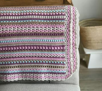 Haakpatroon Deken - The Brontë Sisters Blanket van Wendy’s, Hobby en Vrije tijd, Ophalen of Verzenden, Nieuw