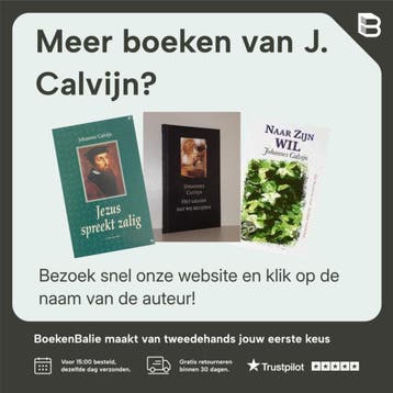CALVIJN OVER DE BIJBEL - J. Calvijn 9789033113260, Verzenden, Zo goed als nieuw, J. Calvijn