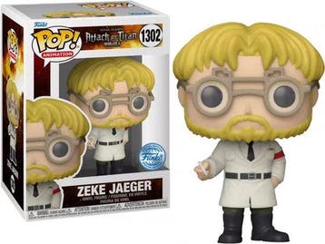 Funko Pop #1302 Funko Pop! Attack on Titan - Zeke Jaeger, Verzenden, Nieuw