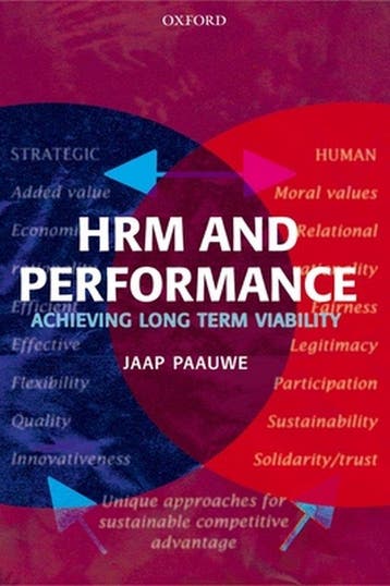 HRM and Performance - Jaap Paauwe 9780199273911, Verzenden, Gelezen, Jaap Paauwe