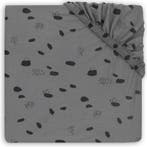 Jollein Jersey Spot Storm Grey 75 x 95 cm Boxmatras, Verzenden, Nieuw
