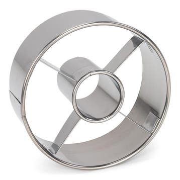Patisse Uitsteekvorm Donut & Bagel RVS Ø9cm, Verzenden, Nieuw
