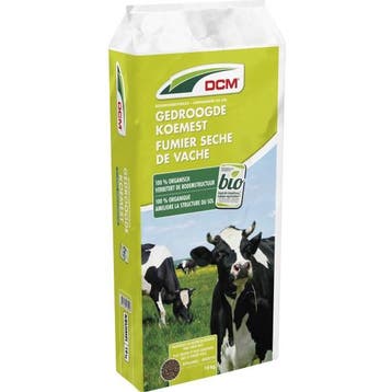 Gedroogde koemest | DCM | 10 kg, Tuin en Terras, Aarde en Mest, Verzenden