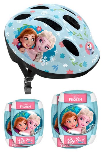 Helm + elleboog- &amp;amp; kniebeschermers FROZEN (Kinderen), Ophalen of Verzenden, Nieuw, Overige merken