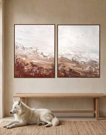 The Rodríguez (Spain) - Tierra y Sal - Díptico - (PINTURA