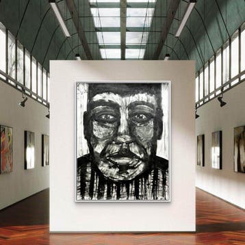 Nuno Barbedo (1983) - Lostman (XL Size Painting)