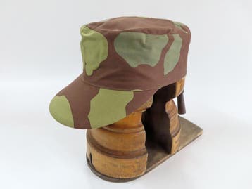 Replica van een Italiaanse camo field cap ww2, Verzamelen, Militaria | Tweede Wereldoorlog, Ophalen of Verzenden, Overige gebieden