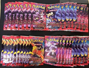 Pokémon - 38 Booster pack - Destined Rivals - Scarlet &, Nieuw
