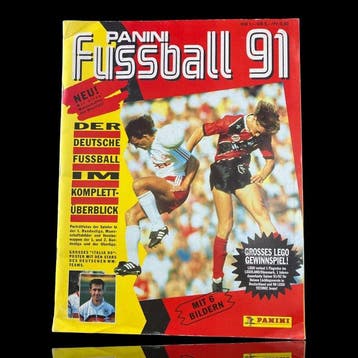 1991 Panini Original edition, Fussball 91 Sticker Album, Nieuw