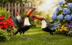 Toucans - Beeldje (2) - Staal