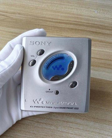 Sony - MZ-E505 MD Walkman Draagbare minidisc-speler, Nieuw
