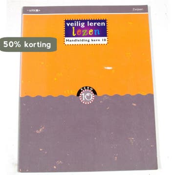 Handleidingen / Veilig leren lezen / Handleiding kern 10, Verzenden, Zo goed als nieuw