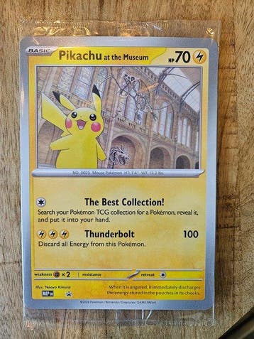 Pokémon - 1 Card - Pikachu Promo card, Nieuw