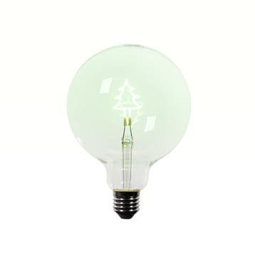 Kerst E27 LED lamp kerstboom filament G125 helder 1.8W 100, Verzenden, Nieuw