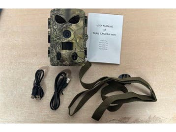 Professionele Wildcamera - 60 MP - 8K Ultra HD - Nachtzicht, Audio, Tv en Foto, Verzenden, Nieuw