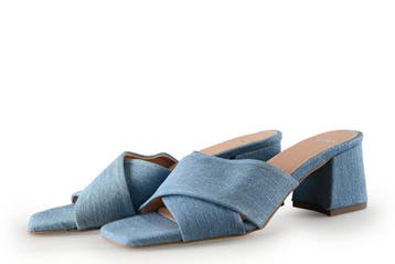 Manfield Pumps in maat 37 Blauw, Kleding | Dames, Schoenen, Pumps, Zo goed als nieuw, Manfield, Verzenden