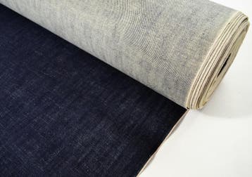 Japanse Denim Stoffen Donker Blauw, Hobby en Vrije tijd, Nieuw