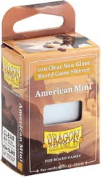 Dragon Shield Board Games Sleeves Non Glare - American Mini, Verzenden, Nieuw