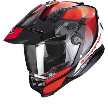 Scorpion ADF-9000 Air Trail Zwart Rood Adventure Helm, Motoren, XXL, Nieuw met kaartje, Overige merken, Heren