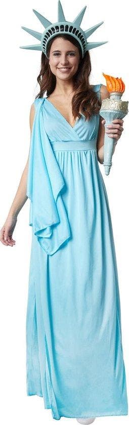 2dekans | Dressforfun Godin der vrijheid S - verkleedkleding, Ophalen of Verzenden, Zo goed als nieuw