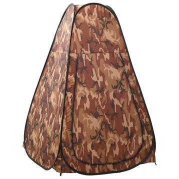 vidaXL Douchetent pop-up camouflage, Caravans en Kamperen, Verzenden, Nieuw