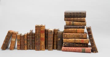 Een kavel van vierentwintig boeken, 17e/18e eeuw