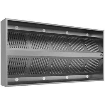 Eiland Afzuigkap | RVS | 2x7 Labyrintfilters |, Zakelijke goederen, Horeca | Keukenapparatuur, Verzenden, Nieuw in verpakking