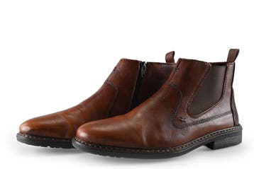 Rieker Chelsea boots in maat 43 Bruin, Kleding | Heren, Schoenen, Bruin, Verzenden, Boots, Zo goed als nieuw