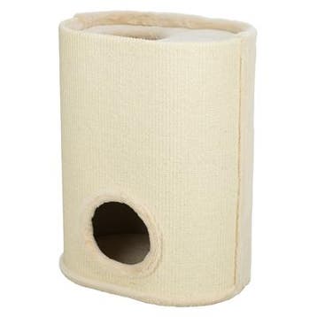 Kattentoren Trixie Arina Crème – Compacte Krabtoren met 2, Verzenden, Nieuw, Krabpaal
