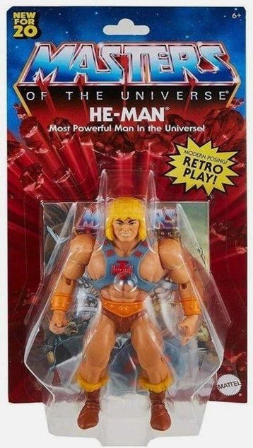 Mattel - Figuur - Figura He-Man en blister Masters of the