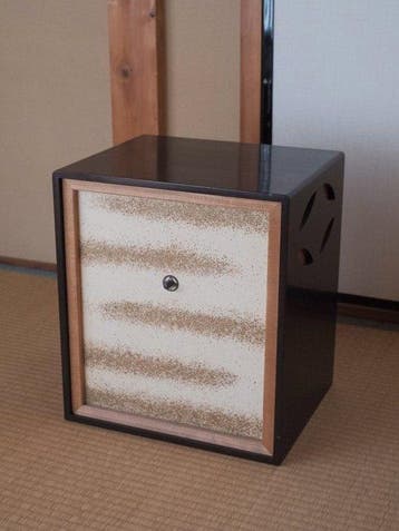 Kast - Hout - Japan - Theeceremonie-plank