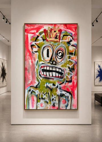 Timo Wedell - Courageous Crowned Face - XXL - Hommage
