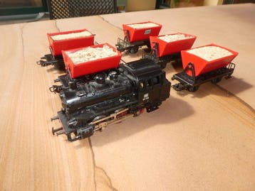 Märklin H0 - 3000/4513 - Treinset (6) - Goederentrein,, Nieuw