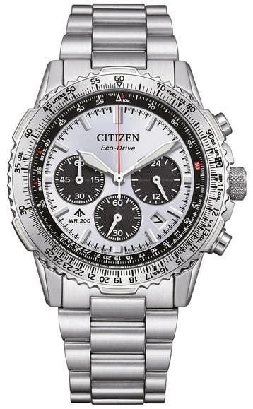 Citizen CA4660-61A Navihawk Eco-Drive horloge, Sieraden, Tassen en Uiterlijk, Horloges | Heren, Staal, Verzenden, Nieuw, Polshorloge