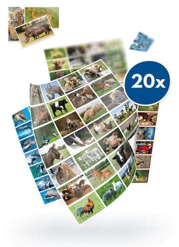 Stickerpakket dieren stickers - compliment stickers, Verzenden, Nieuw, Meerdere stickers
