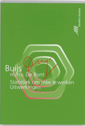 Statistiek om mee te werken Uitwerkingen druk  9789020731880, Boeken, Wetenschap, Zo goed als nieuw