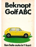 1974 VOLKSWAGEN GOLF BROCHURE NEDERLANDS, Nieuw, Volkswagen, Author