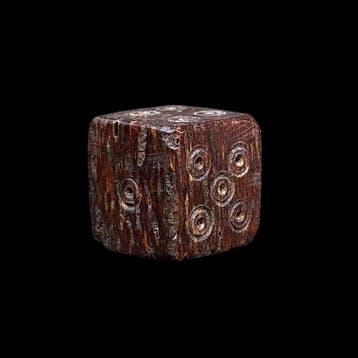 Oud-Romeins, Keizerrijk Been dobbelsteen - Ancient Roman