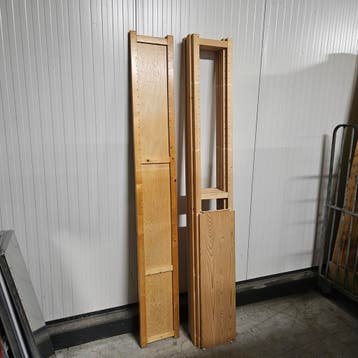 Lundia houten legbord stellingkast - 219x505x30 cm, Ophalen of Verzenden