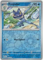 Frogadier 040/142 Reverse Holo Stellar Crown, Ophalen of Verzenden, Nieuw, Losse kaart, Foil
