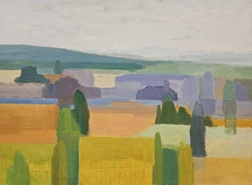 Escuela Cubista (XX) - Campos de Colores