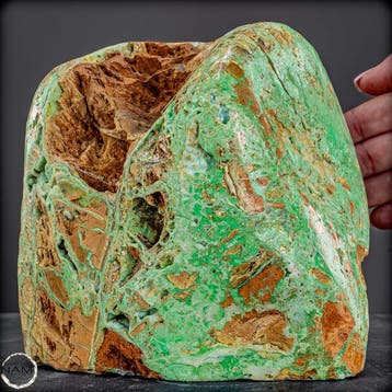 Natuurlijke chrysoprase, vrij gevormd uit Indonesië- 2873.92