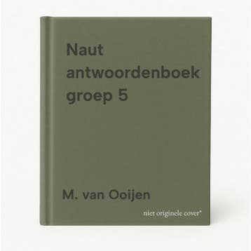 Naut antwoordenboek groep 5 - M. van Ooijen 9789034546029, Verzenden, Gelezen, M. van Ooijen